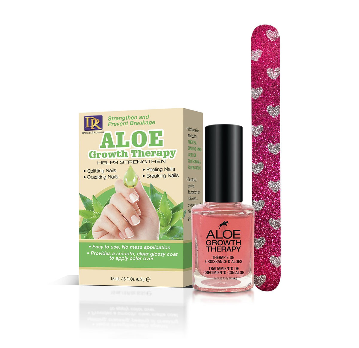 Daggett & Ramsdell Aloe Growth Therapy with Free Nail File | Daggett &  Ramsdell