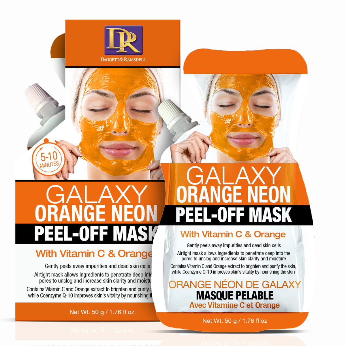 Daggett & Ramsdell Galaxy Green Peel Off Face Mask-Vitamin C